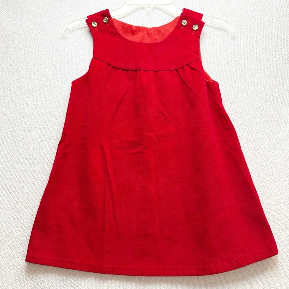 Healthtex Bright Red Casual Kids jumper Dress